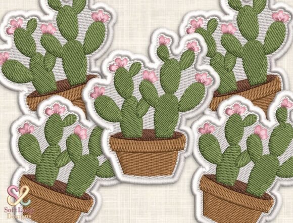Adorable Cactus Embroidery for Charming Projects