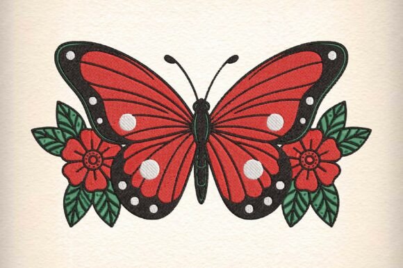 Butterfly Embroidery Design: A Touch of Elegance