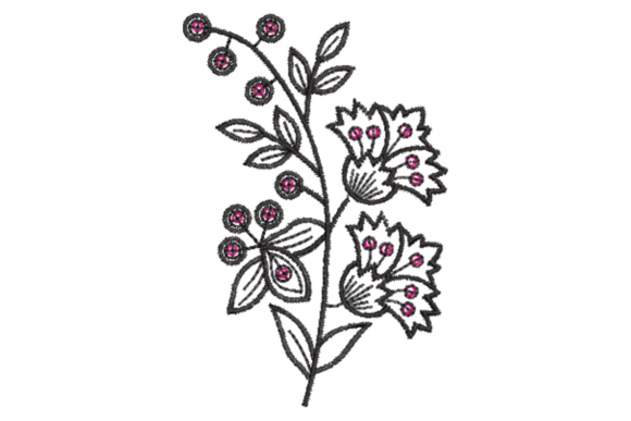 Captivating Wildflowers for Embroidery