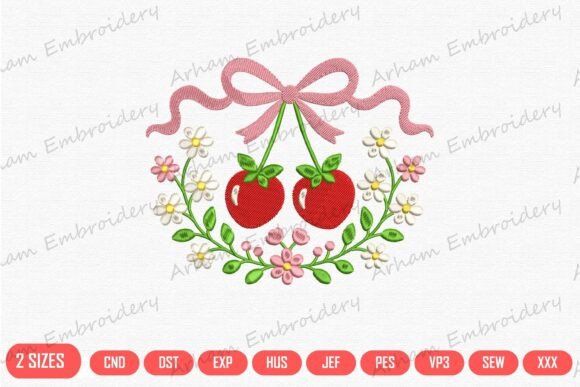 Cherry Blossom Bow: A Sweet Garden Delight