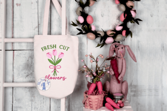 Fresh Cut Flowers: A Spring Embroidery Delight
