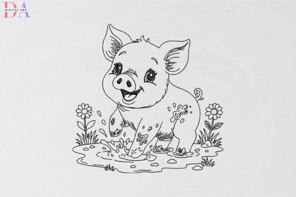 Happy Piglet Mud Splash: A Charming Addition