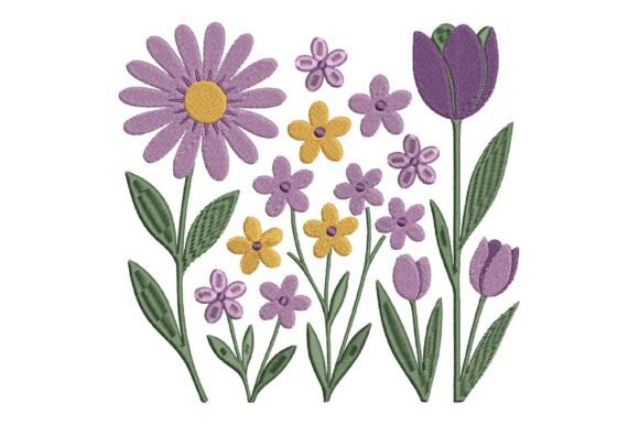 Spring Flower Set for Boutique Apparel